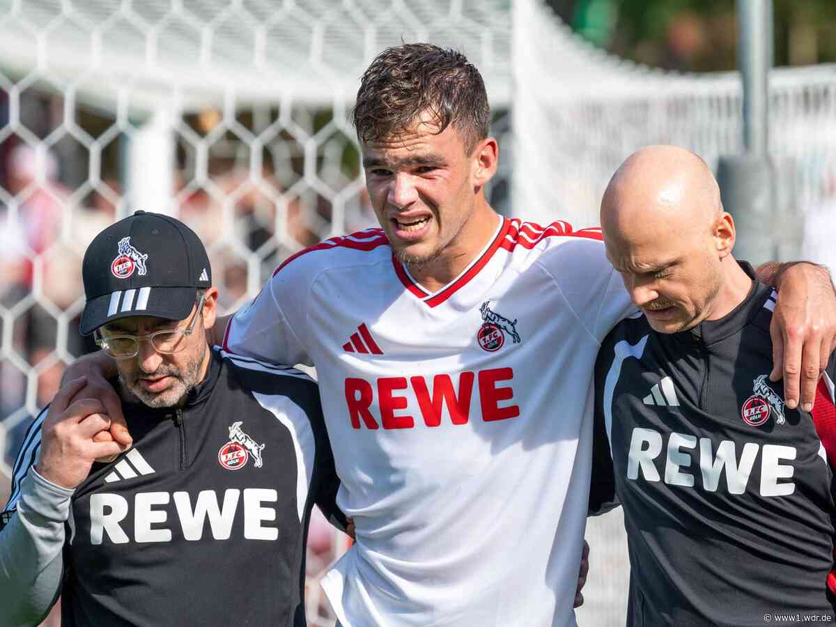 1. FC Köln verliert in Testspiel zwei Stürmer