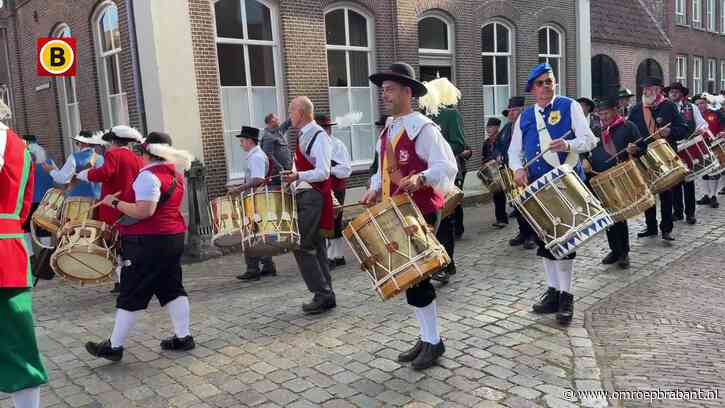 Een heus wereldrecord in Heusden: gildetamboers in overvloed