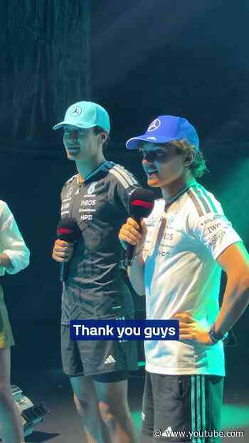 After a tough day on track that was just what we needed 🙏  #f1 #mercedesf1#sepang