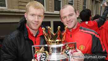 Give me my medal! 'Greedy b*****d' Paul Scholes disagrees with Wayne Rooney after Man United legend said he would NOT accept title if Man City are stripped of trophies