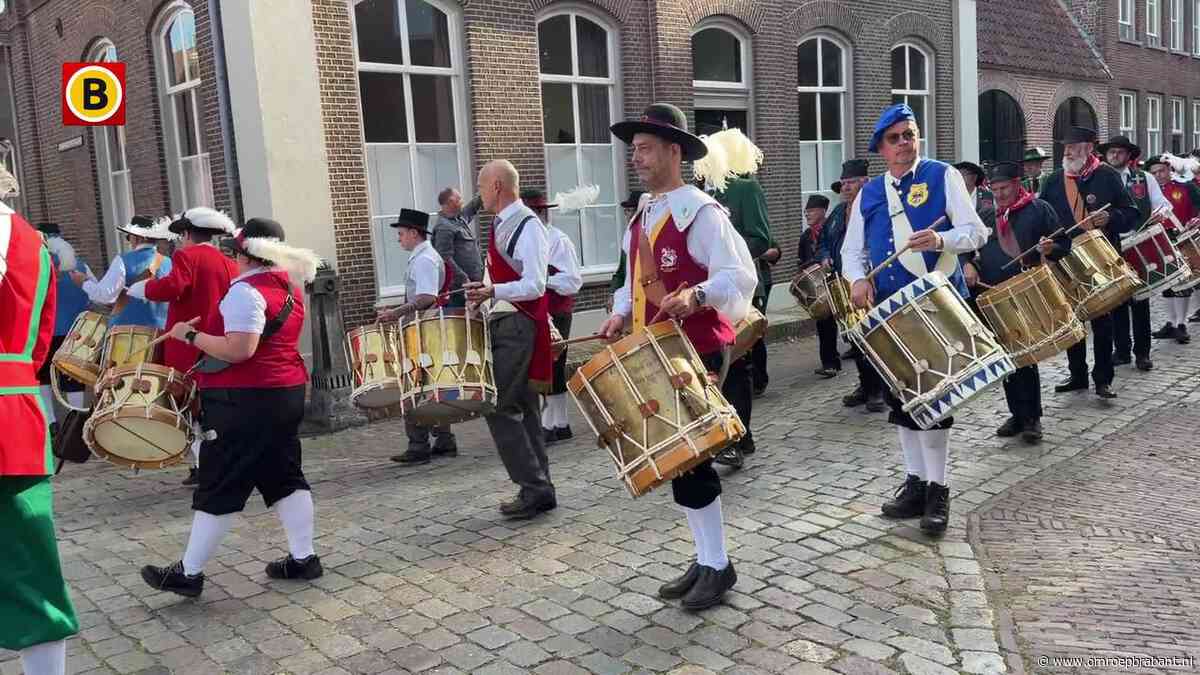 Een heus wereldrecord in Heusden: gildetamboers in overvloed