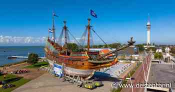 Replica VOC-schip Batavia terug in Lelystad, en is nu aan land te bewonderen