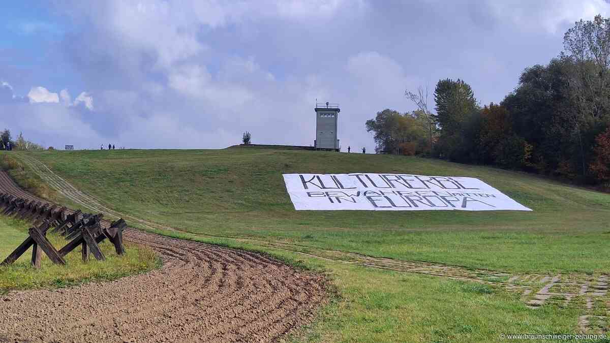 Grenzdenkmal Hötensleben: Geplante Stromtrasse sorgt für getrübte Feierlaune