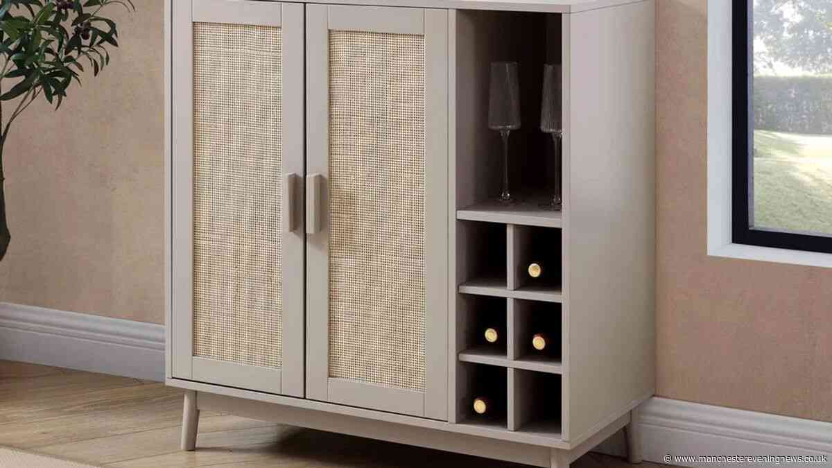 Dusk shoppers rush to buy £95 drinks cabinet reduced by almost £100 'perfect' for Christmas hosting