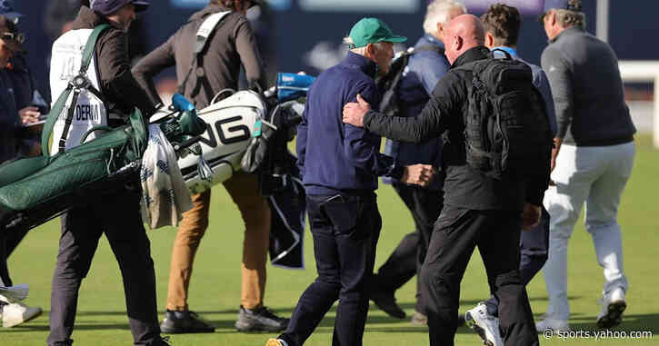 Celtic owner targeted by fan protest as he played in St Andrews pro-am