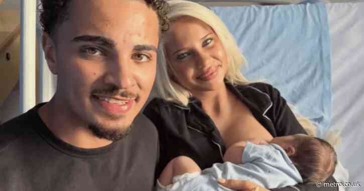 Big Brother couple welcome first baby a year after meeting on show