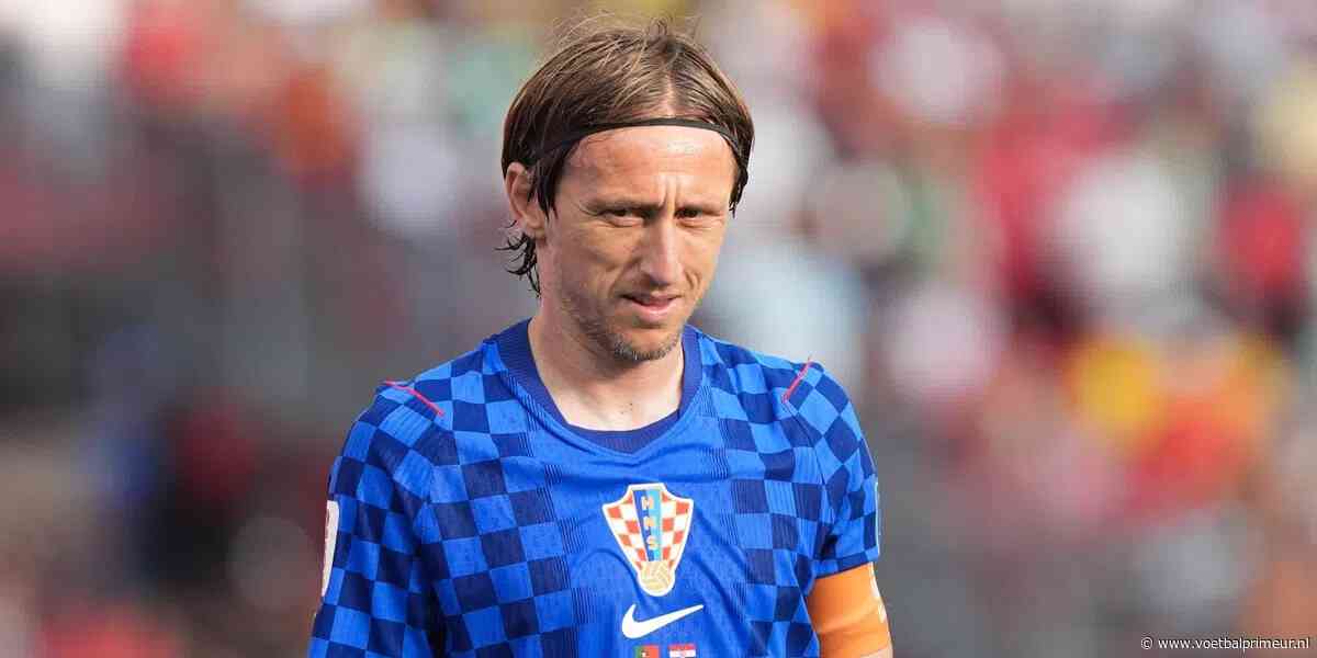 Modric schaamt zich na afgang: 'Van een derdeklasser hadden we ook verloren'