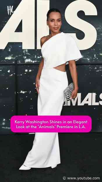 Kerry Washington attended the ‘Animals’ premiere in Los Angeles yesterday.(📸: Getty Images)