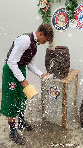 💥 𝙏𝙤𝙢 𝘽𝙞𝙨𝙘𝙝𝙤𝙛 🇩🇪 Not only accurate in his DFB starting debut! #Oktoberfest