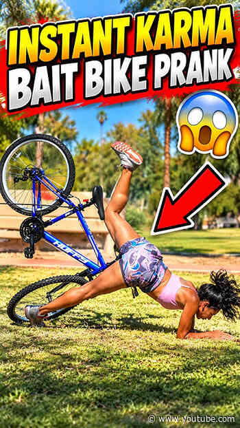Bait Bike Prank! Instant Karma! #Prank #Pranks #Funny #Viral