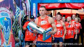 Rugby legend Sir Kevin Sinfield completes massive charity challenge before watching his son clinch Super League title