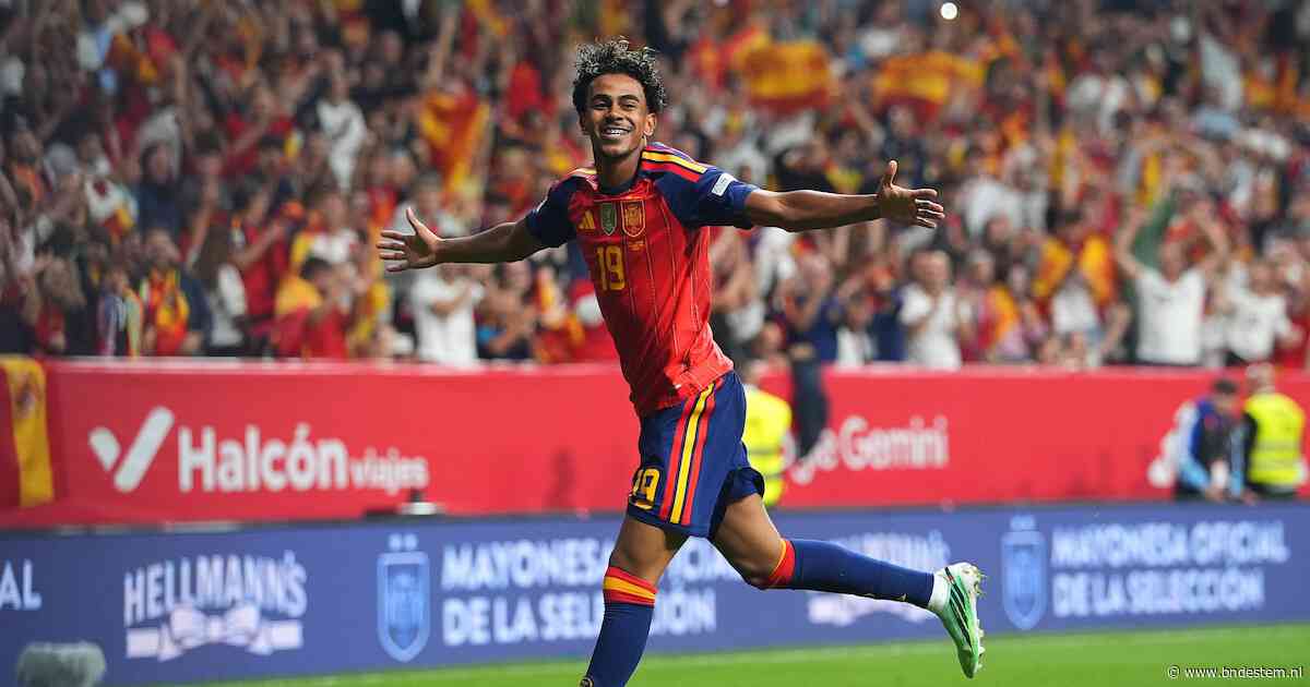 Ongeslagen reeks duurt voort: Spanje overleeft opleving Tsjechië door goals van Yamal en Rodri