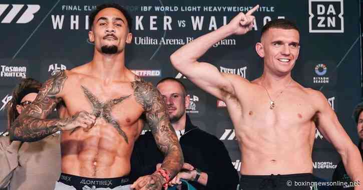 Ben Whittaker vs Conor Wallace live scorecard and fight result