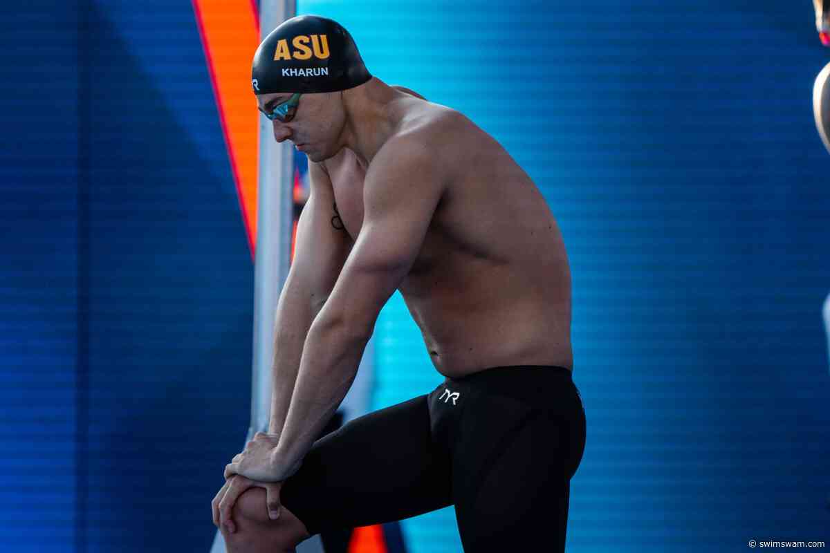Ilya Kharun Posts Several NCAA-Leading Swims As ASU Sweeps UNLV At Home