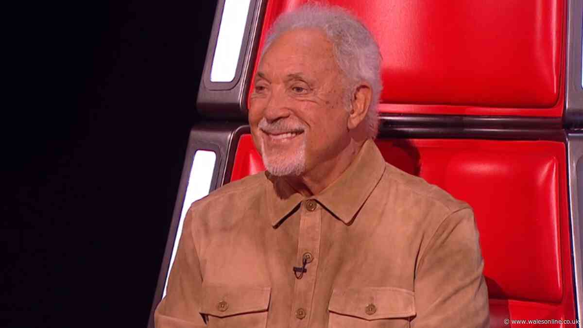Sir Tom Jones left stunned as The Voice UK star returns to show after 10 years