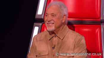 Sir Tom Jones left stunned as The Voice UK star returns to show after 10 years