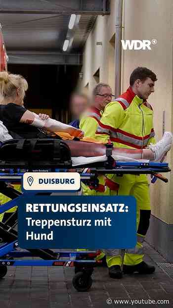 Frau und Hund nach Sturz verletzt | Feuer & Flamme | WDR #shorts