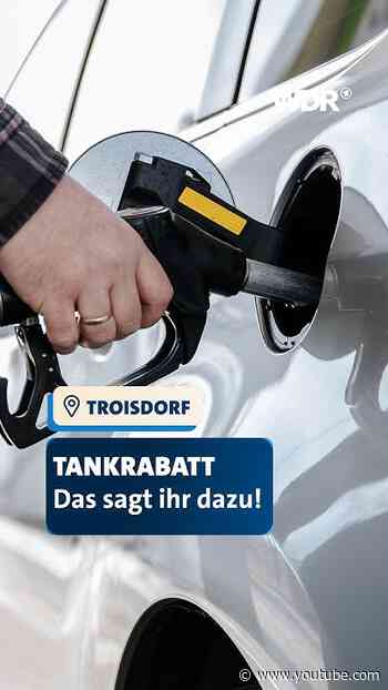 Der Tankrabatt tritt in Kraft | WDR #shorts #news #tankrabatt #tanken