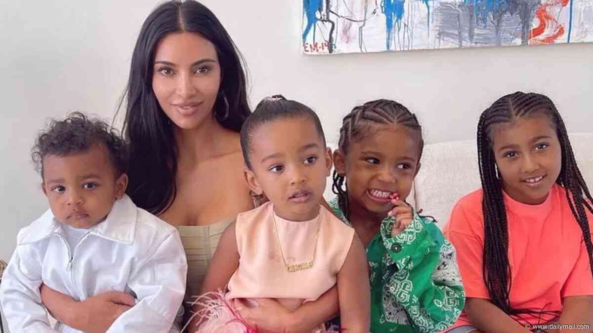 Kim Kardashian finally reveals the staggering number of nannies she has for her four kids with Kanye West