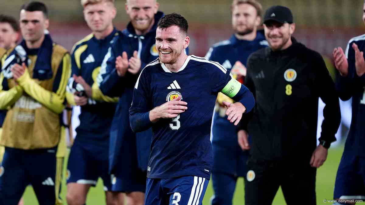 Centurion Andy Robertson believes victory over North Macedonia can be used as a platform for Scots to hit new heights
