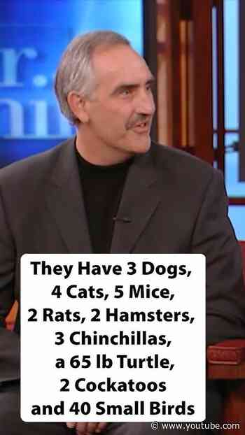 Husband Says He Overlooked His Wife’s 40 Pets: ‘Love Blinds All’ #marriage #pets #drphil