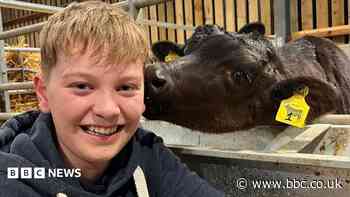Farming award joy for teen inspired by late grandad