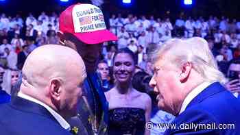 Tyson Fury plans to invite 'old buddy' Donald Trump to be part of his ringwalk for £150m mega-fight with Anthony Joshua: 'I'll definitely make the offer!'
