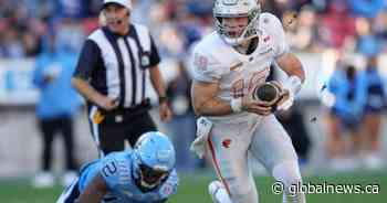 Whyte boots Lions to 24-17 road victory over Argos