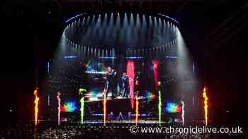 Hit after hit and electric atmosphere as Westlife put on stadium worthy spectacular in Newcastle