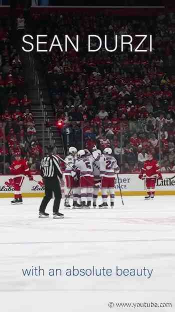 SEAN DURZI SCORES! HIS FIRST AS A RANGER!