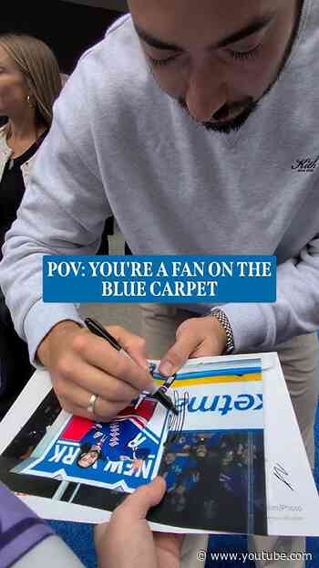 Your Blueshirts are BACK 😤 #nhl #redcarpet #arrivals #metaglasses