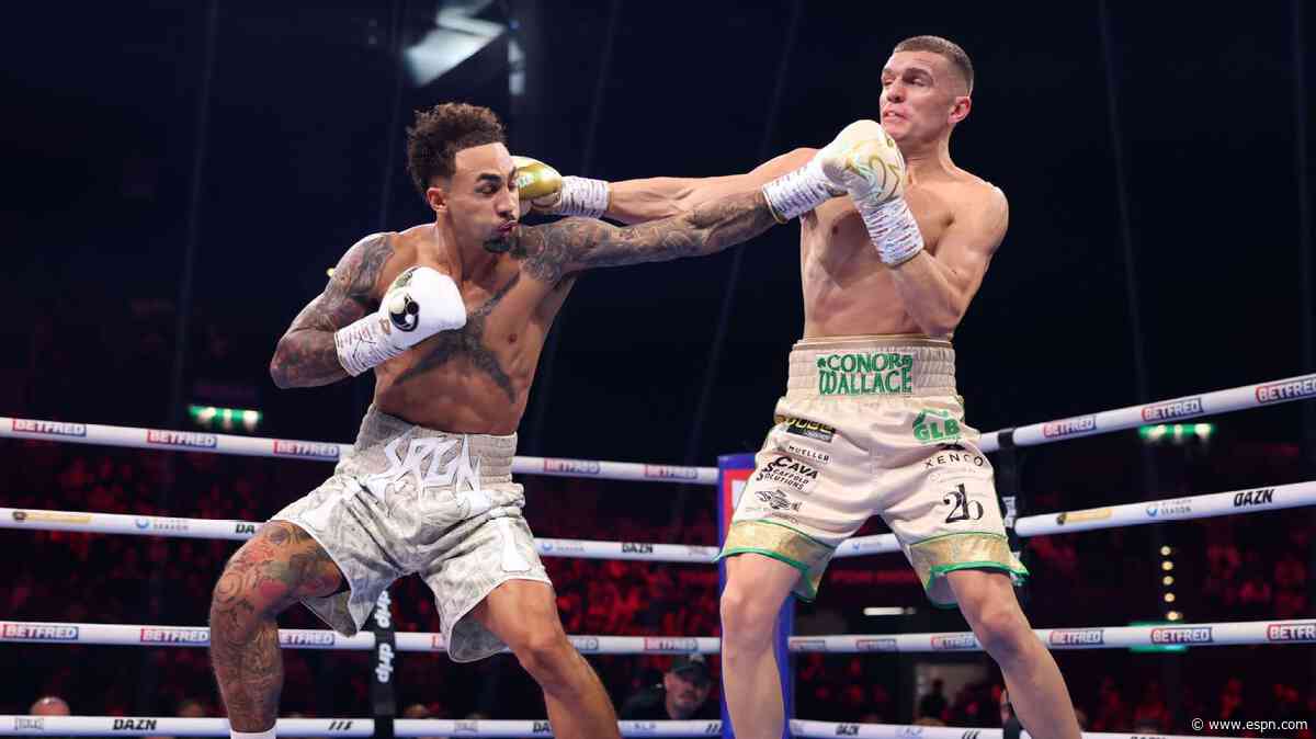 Whittaker survives chaotic finish, outpoints Wallace