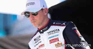 Denny Hamlin leads Toyota qualifying sweep, powers to Las Vegas pole position