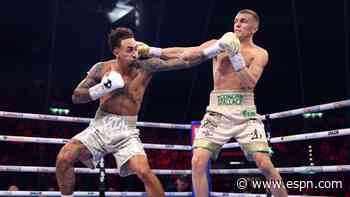 Fight results: Ben Whittaker outpoints Conor Wallace