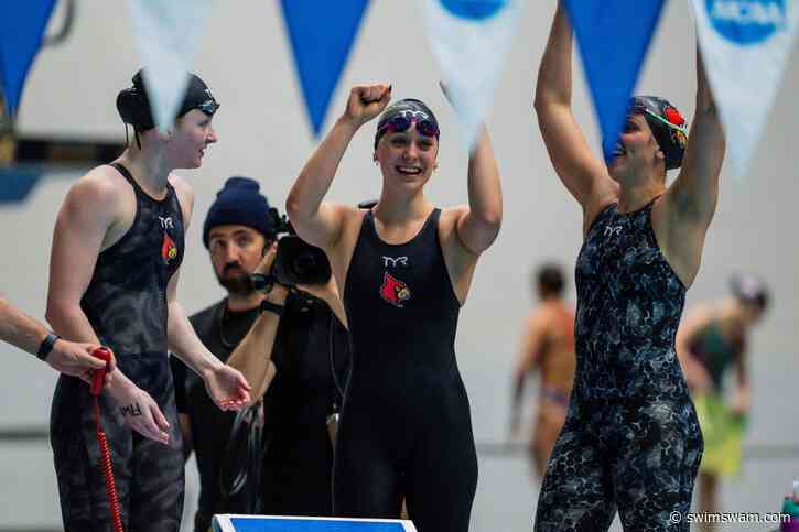 Louisville Women Crack Trio of Pool Records as Cardinals Sweep Xavier in Home Opener