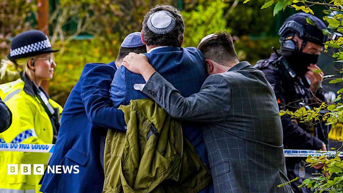 Jews still feel 'targets on backs' year on from synagogue attack