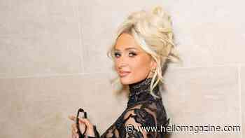 Paris Hilton, 45, wows in sheer lace 'naked' dress at A-list Paris Fashion Week gala