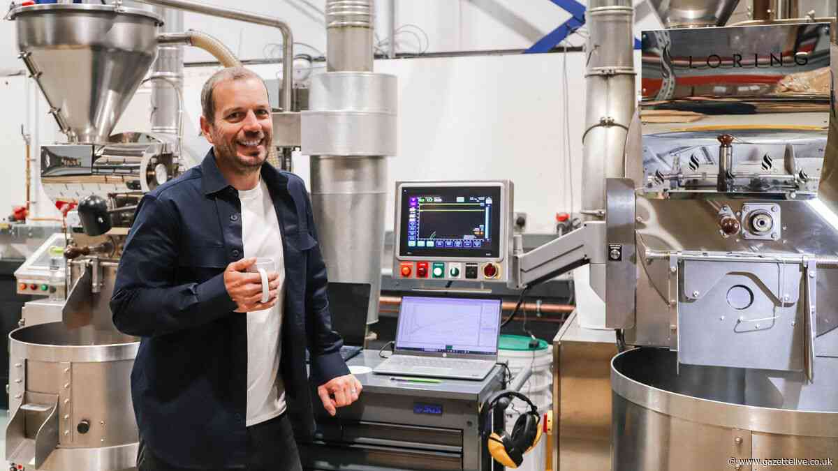 Award-winning coffee firm moves to huge new Thornaby roastery