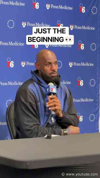 LeBron James on today’s action in front of fans