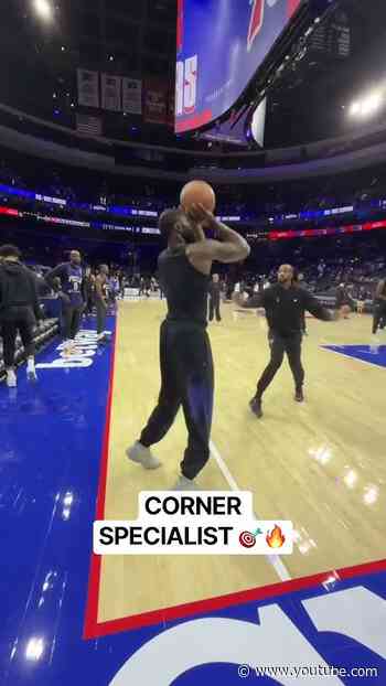 LeBron, Jaylen, Maxey & Simons get loose from the corner ahead of today's scrimmage