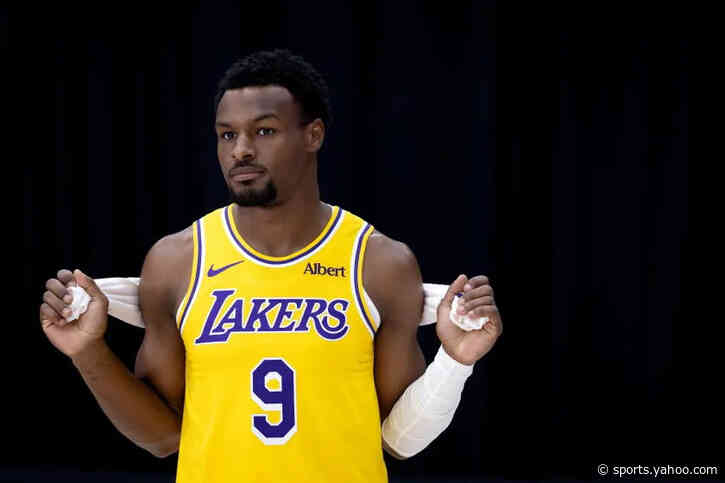 Bronny James continues to refine his skills and role with the Lakers