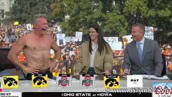 Pat McAfee forced to apologize to Caitlin Clark live on air over his College GameDay antics