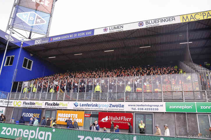 Kaartverkoop informatie PEC Zwolle-uit