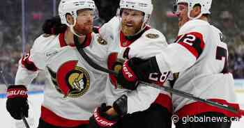 Halliday scores winner, Senators top Maple Leafs