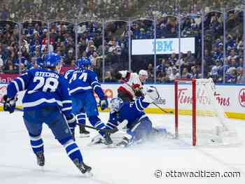Senators beat Leafs in Battle of Ontario opener, await word on Jake Sanderson