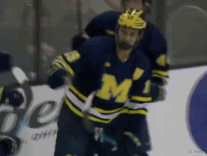 Four points for Michael Hage tonight