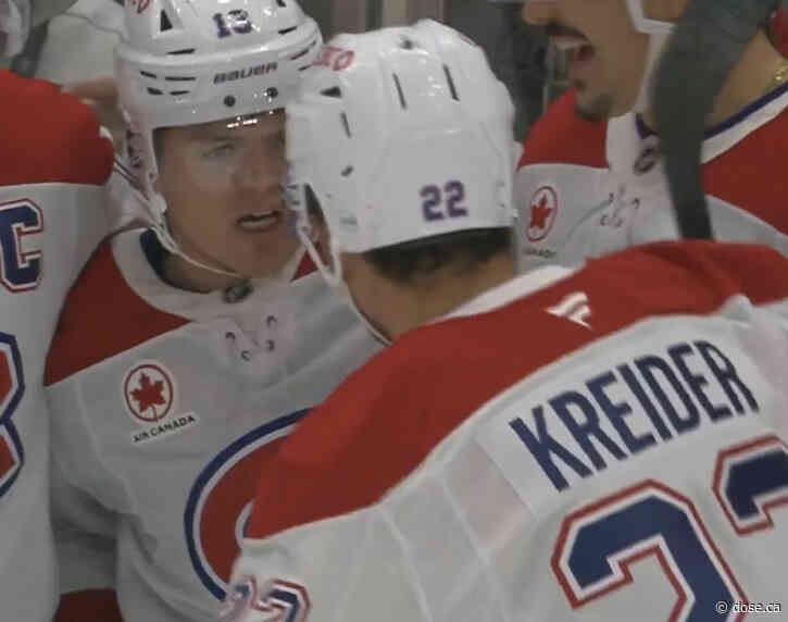 Mr. Saturday Night Is Back | Chris Kreider Scores His First Point