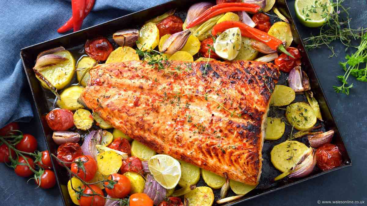 Mary Berry's easy salmon traybake is 'full of flavour' and is ready in 25 minutes