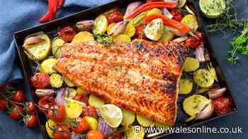 Mary Berry's easy salmon traybake is 'full of flavour' and is ready in 25 minutes
