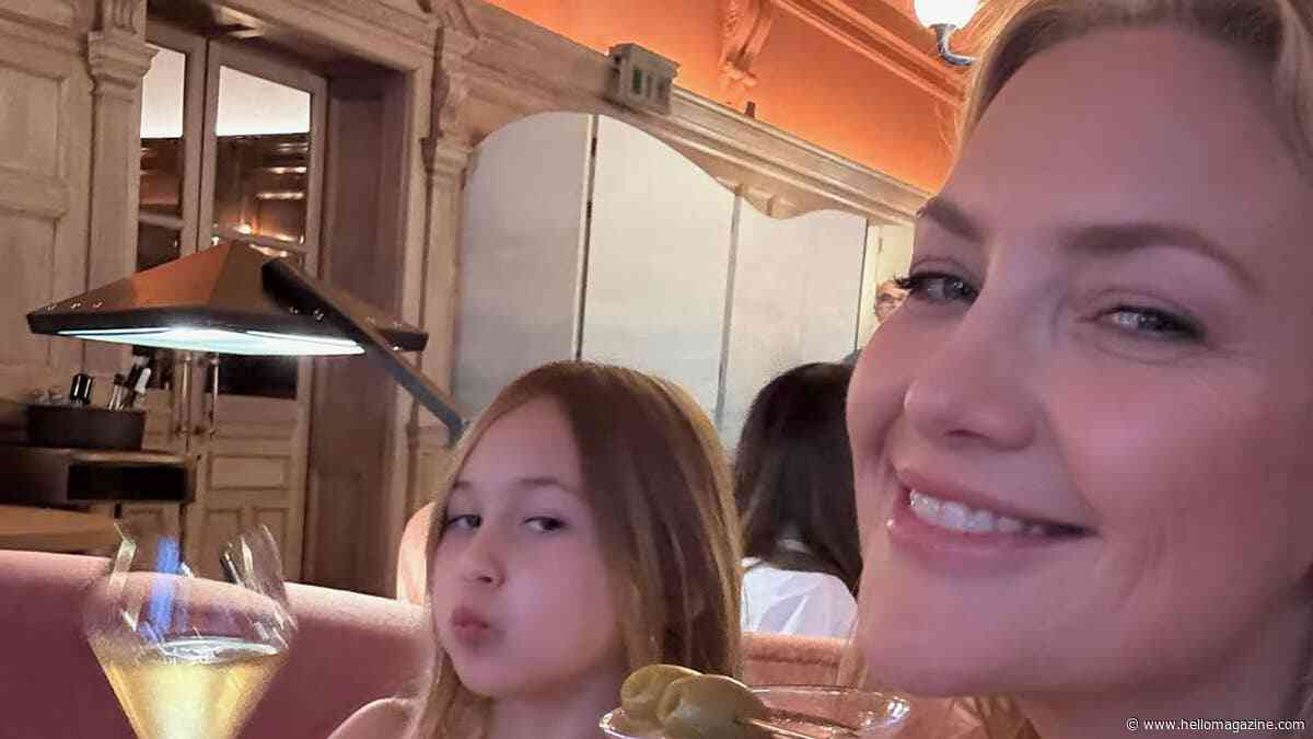 Kate Hudson's lookalike daughter Rani turns eight as proud mom shares unseen family moments